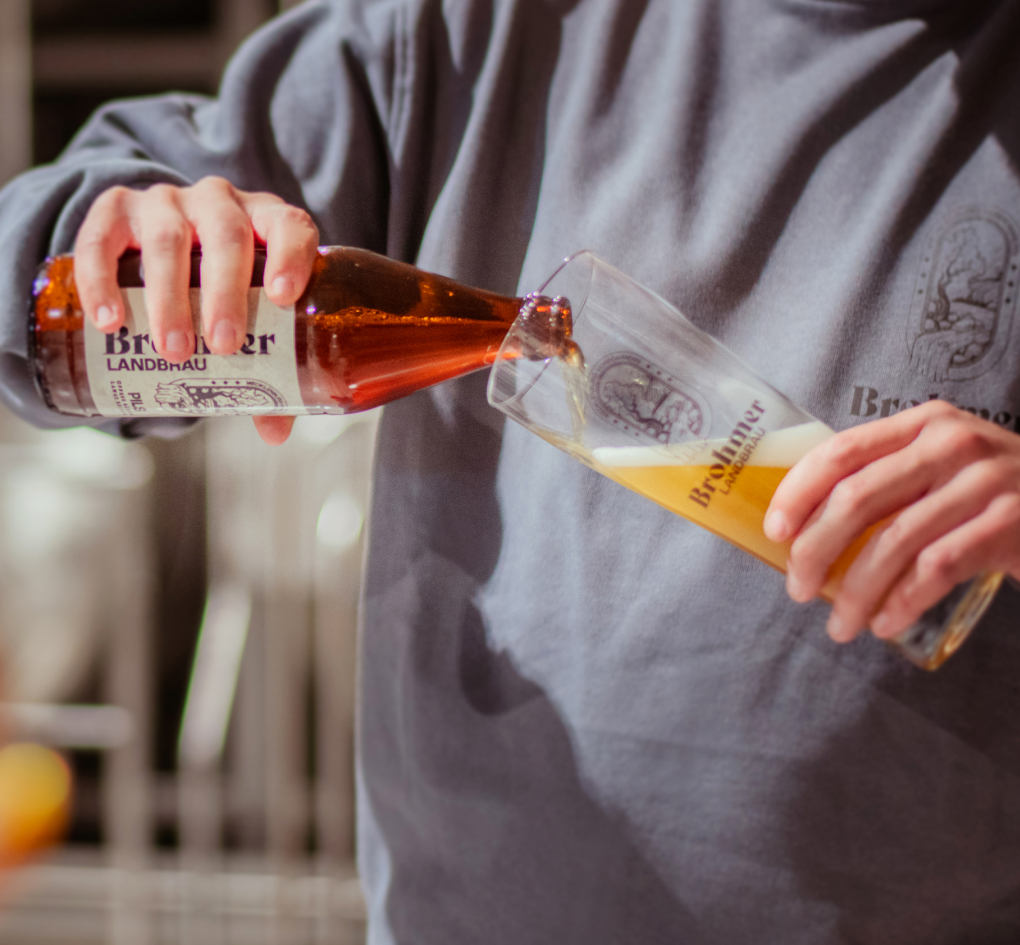 Brohmer Landbräu - Pils im Glas